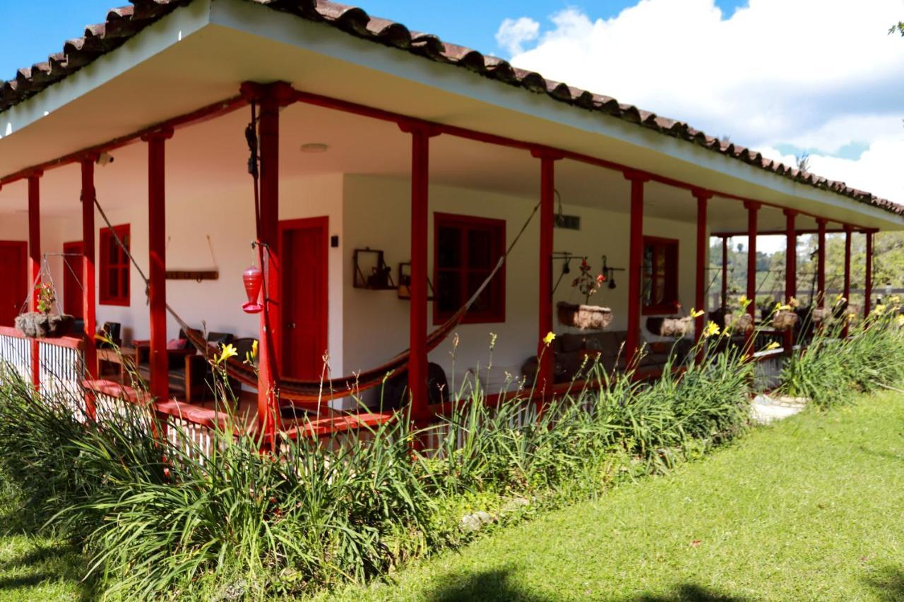 La Cabana Ecohotel - Valle Del Cocora Salento Exteriör bild