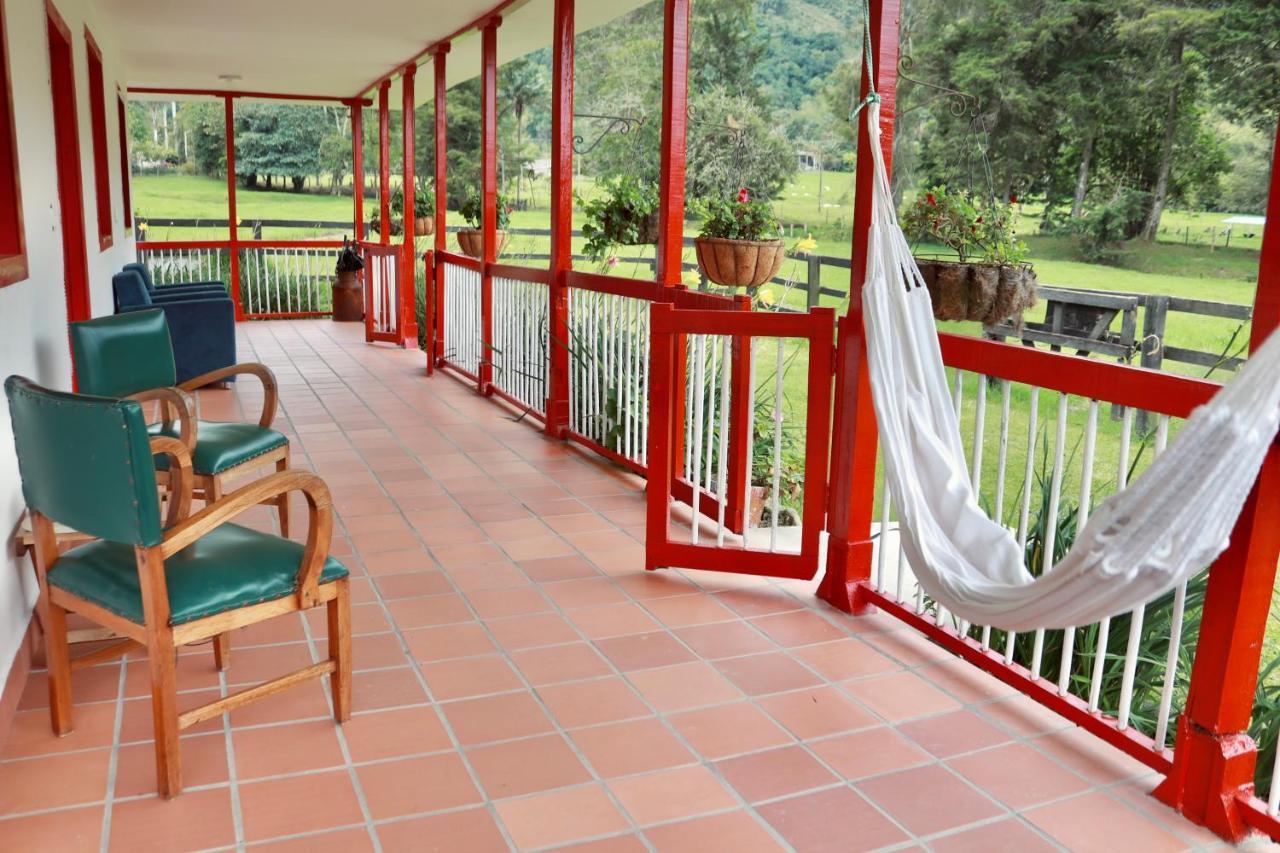 La Cabana Ecohotel - Valle Del Cocora Salento Exteriör bild