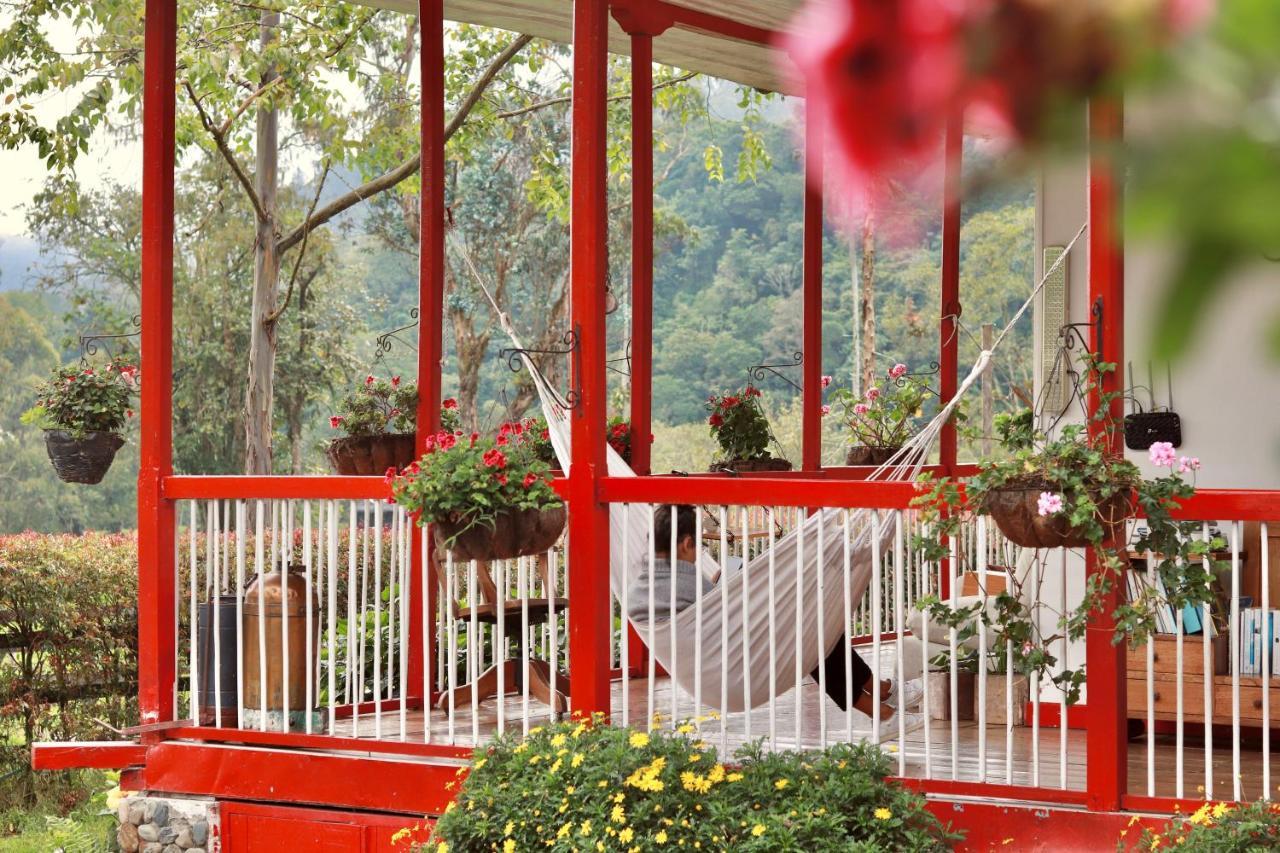 La Cabana Ecohotel - Valle Del Cocora Salento Exteriör bild