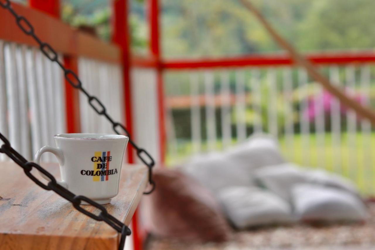 La Cabana Ecohotel - Valle Del Cocora Salento Exteriör bild
