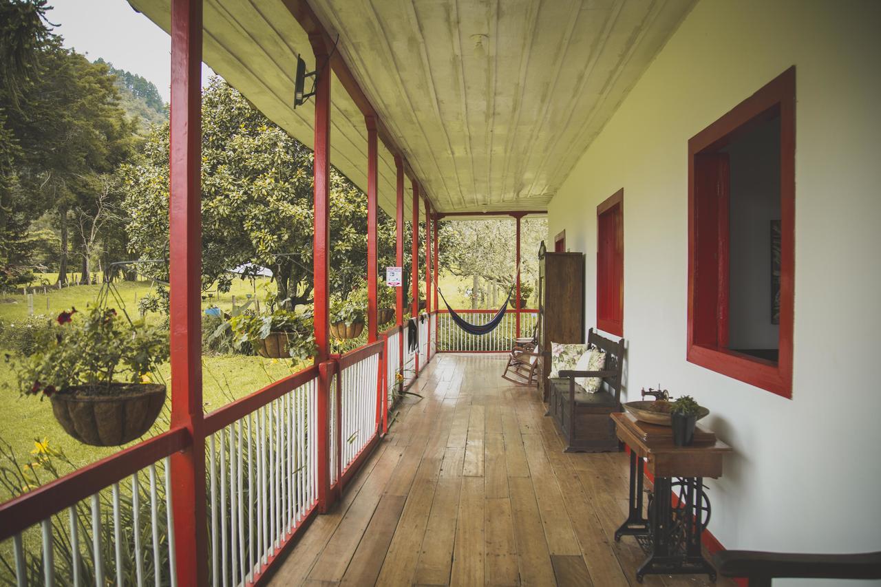 La Cabana Ecohotel - Valle Del Cocora Salento Exteriör bild
