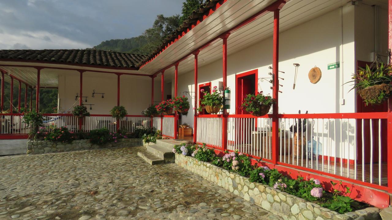 La Cabana Ecohotel - Valle Del Cocora Salento Exteriör bild