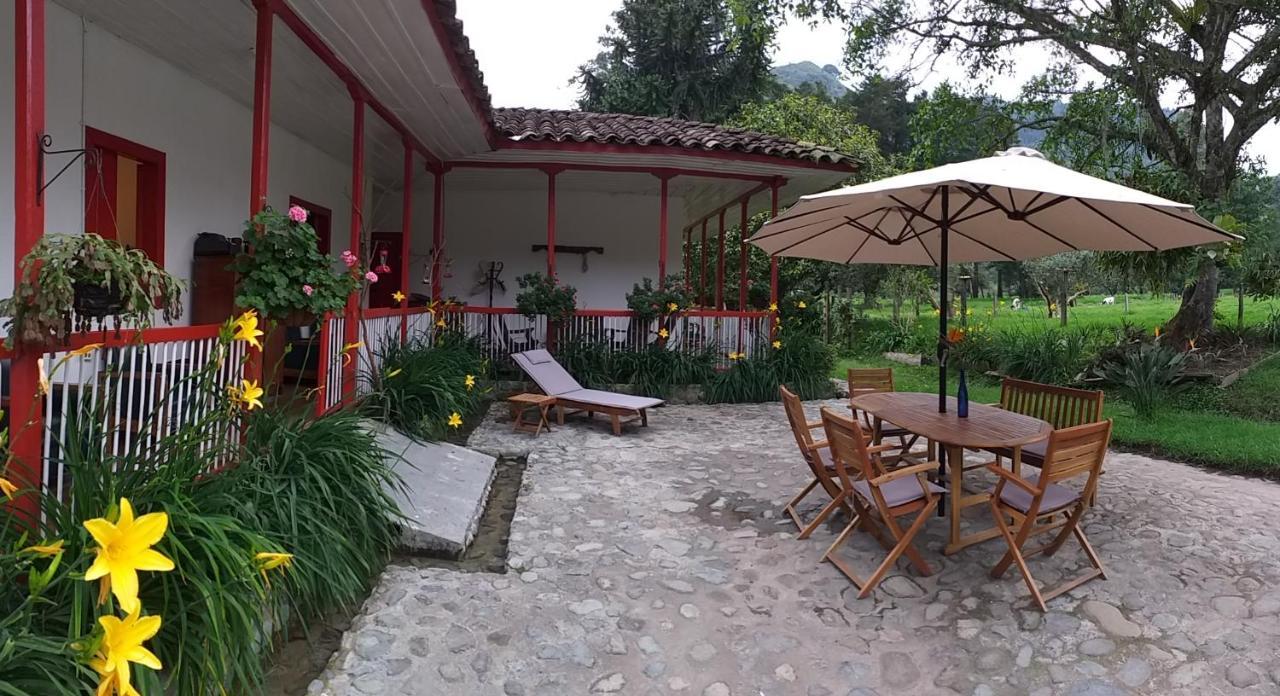 La Cabana Ecohotel - Valle Del Cocora Salento Exteriör bild