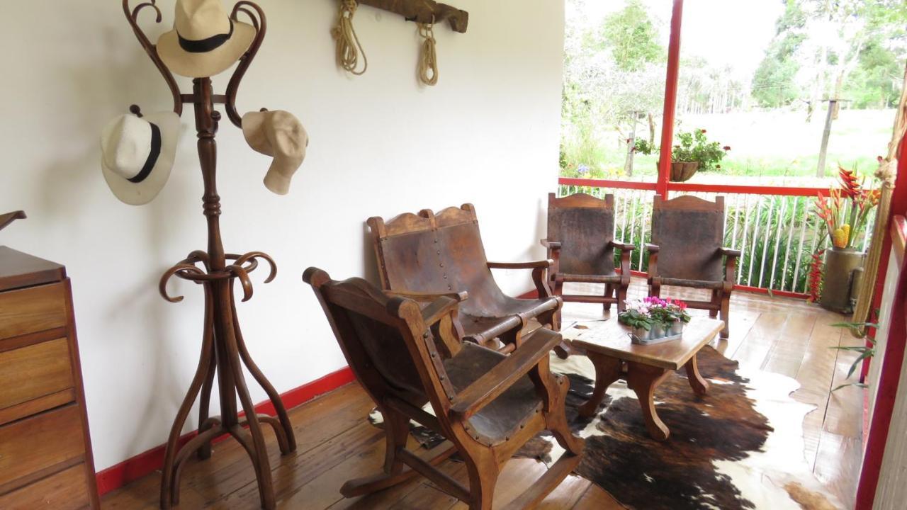La Cabana Ecohotel - Valle Del Cocora Salento Exteriör bild