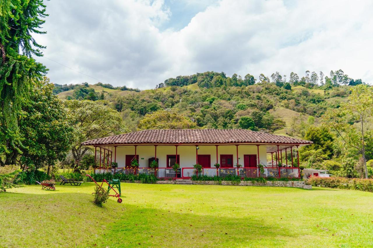 La Cabana Ecohotel - Valle Del Cocora Salento Exteriör bild